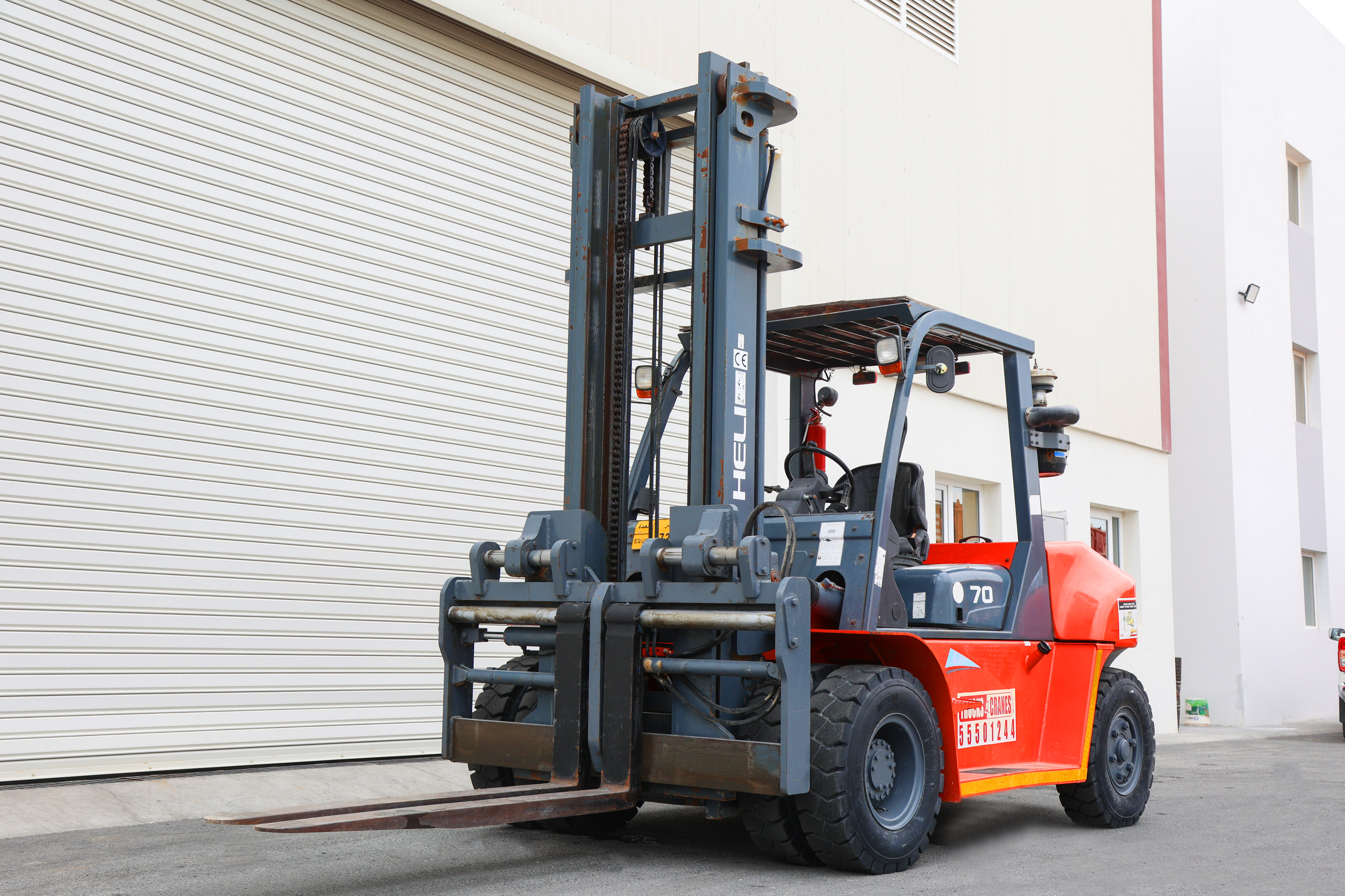 Forklift 3-10 Tons Oil Gas Certified Qatar